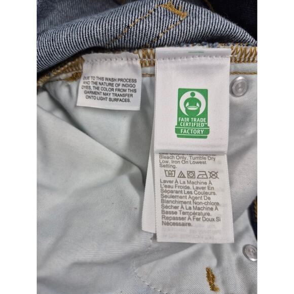 NWT J Crew Womens  Wide Leg Trouser  Dark Blue Jeans Sz  27x33 - Picture 7 of 8